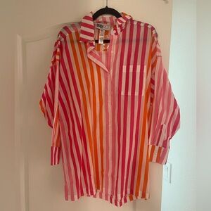 Beach cover up shirt